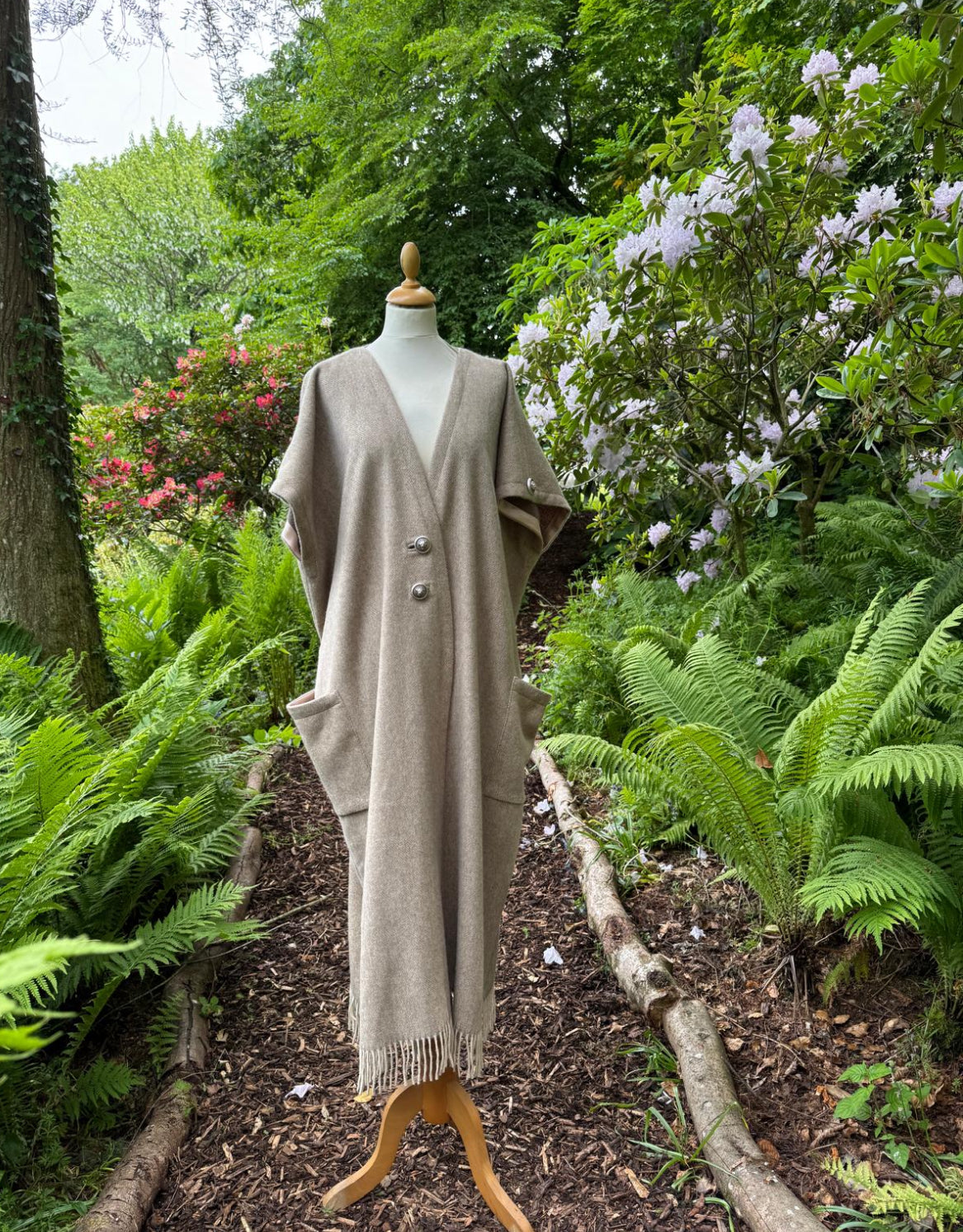 The Woodland Blanket Coat