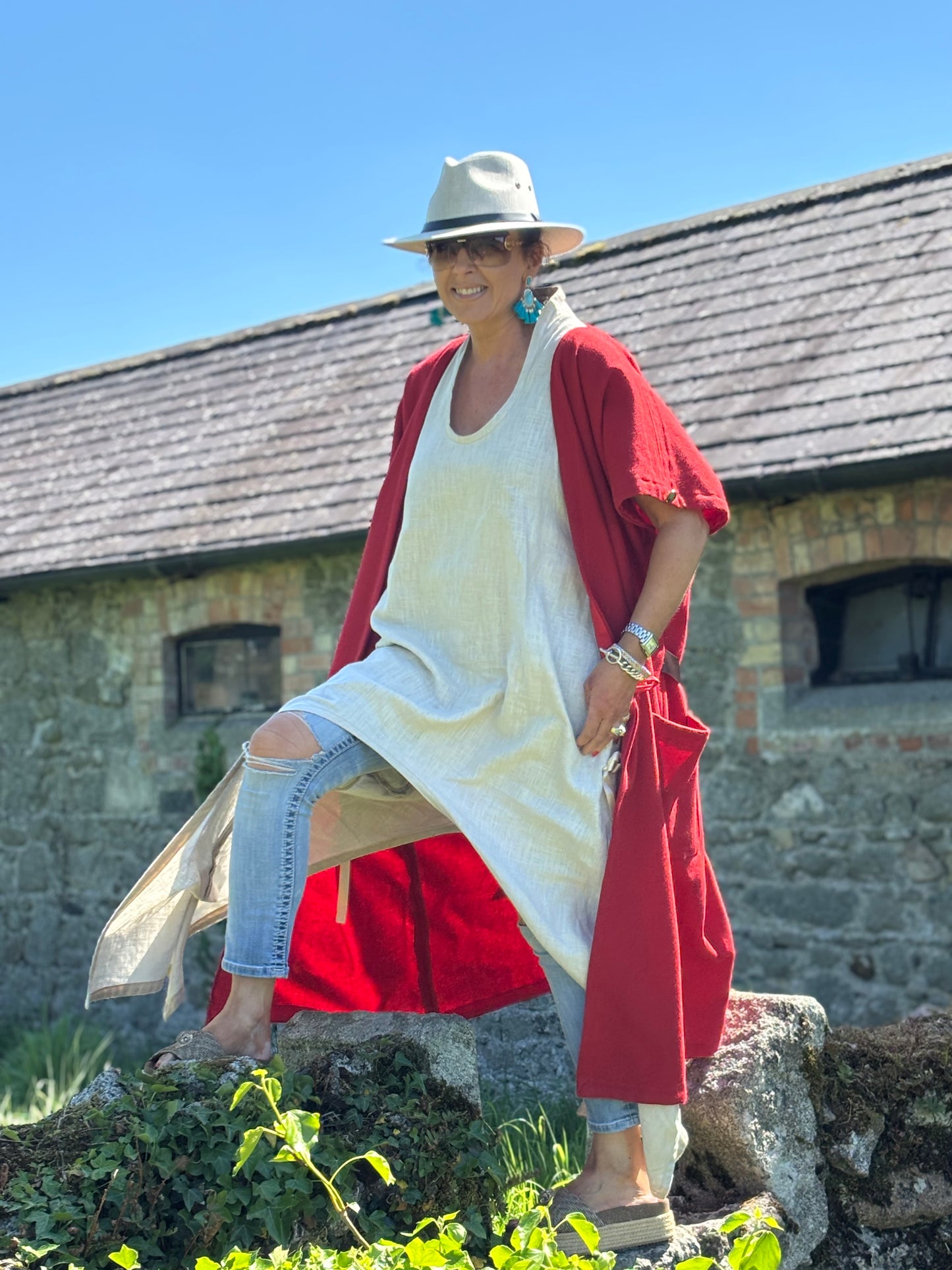 The Scarlet Blanket Coat