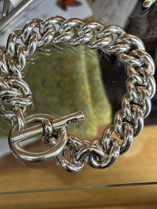 Bacarus silver bracelet