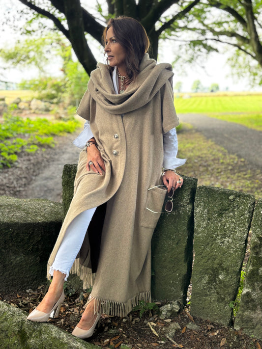 The Woodland Blanket Coat