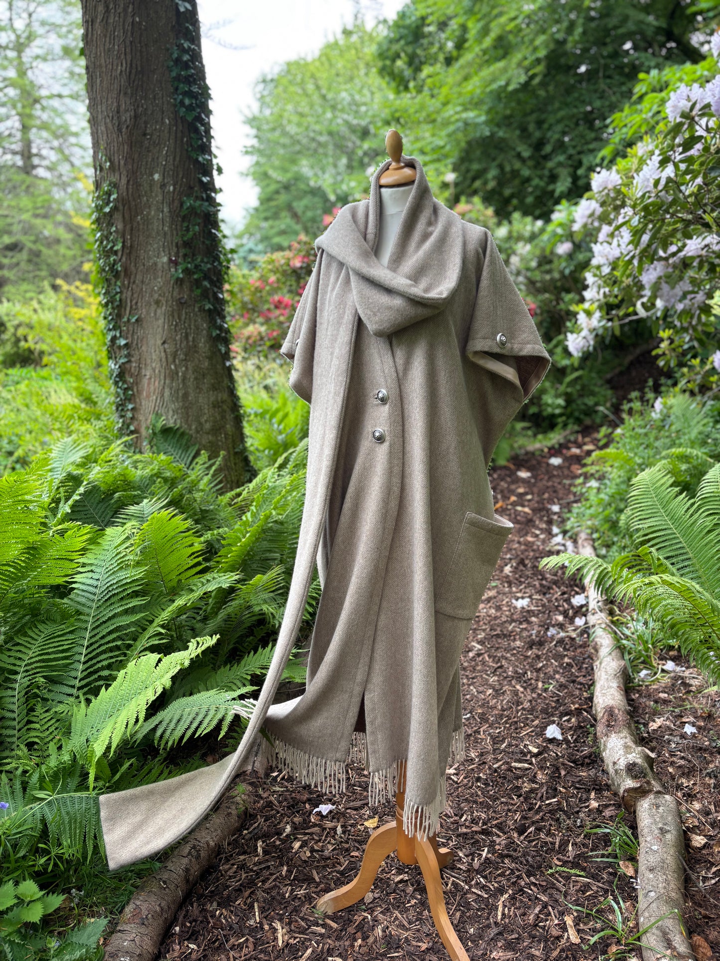 The Woodland Blanket Coat