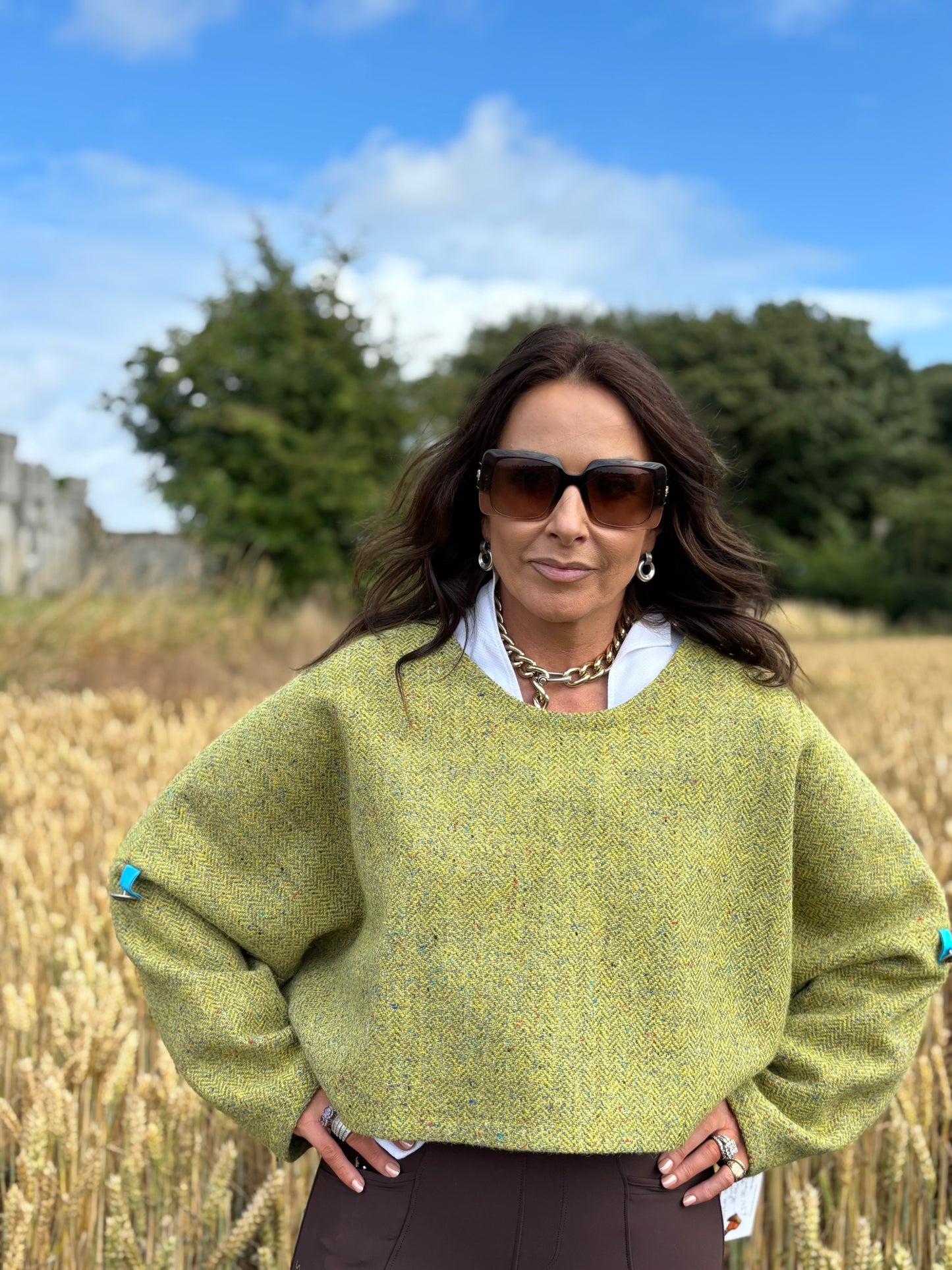 The sunflower short jumper