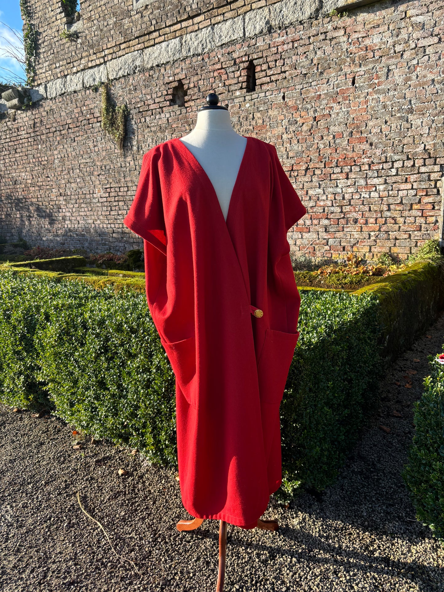 The Scarlet Blanket Coat